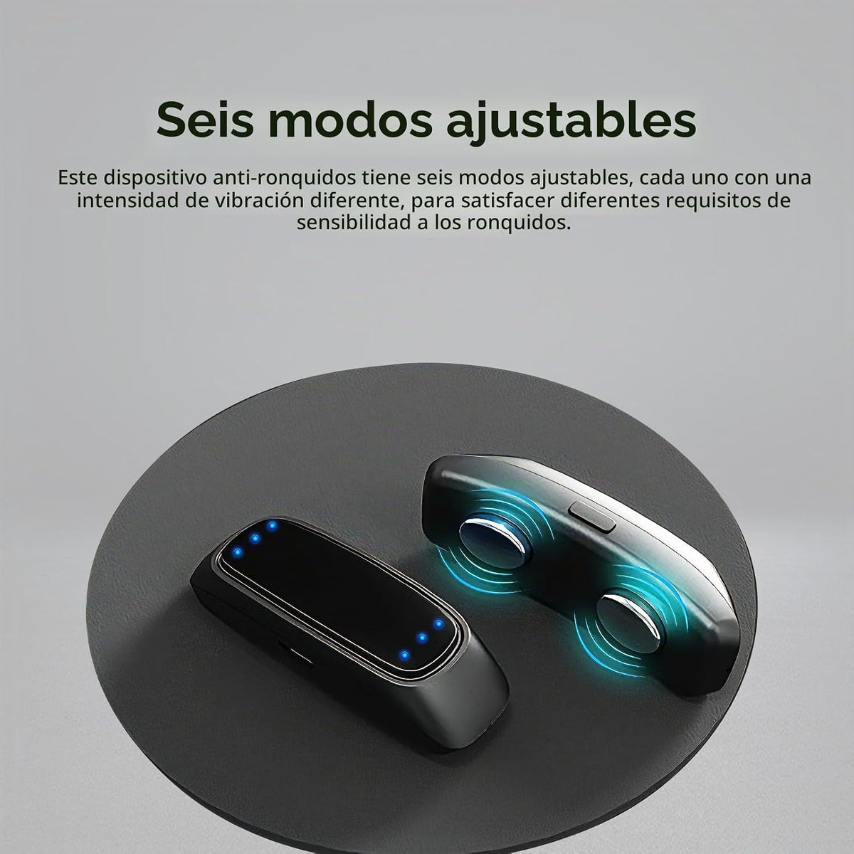 Dispositivo inteligente antironquidos